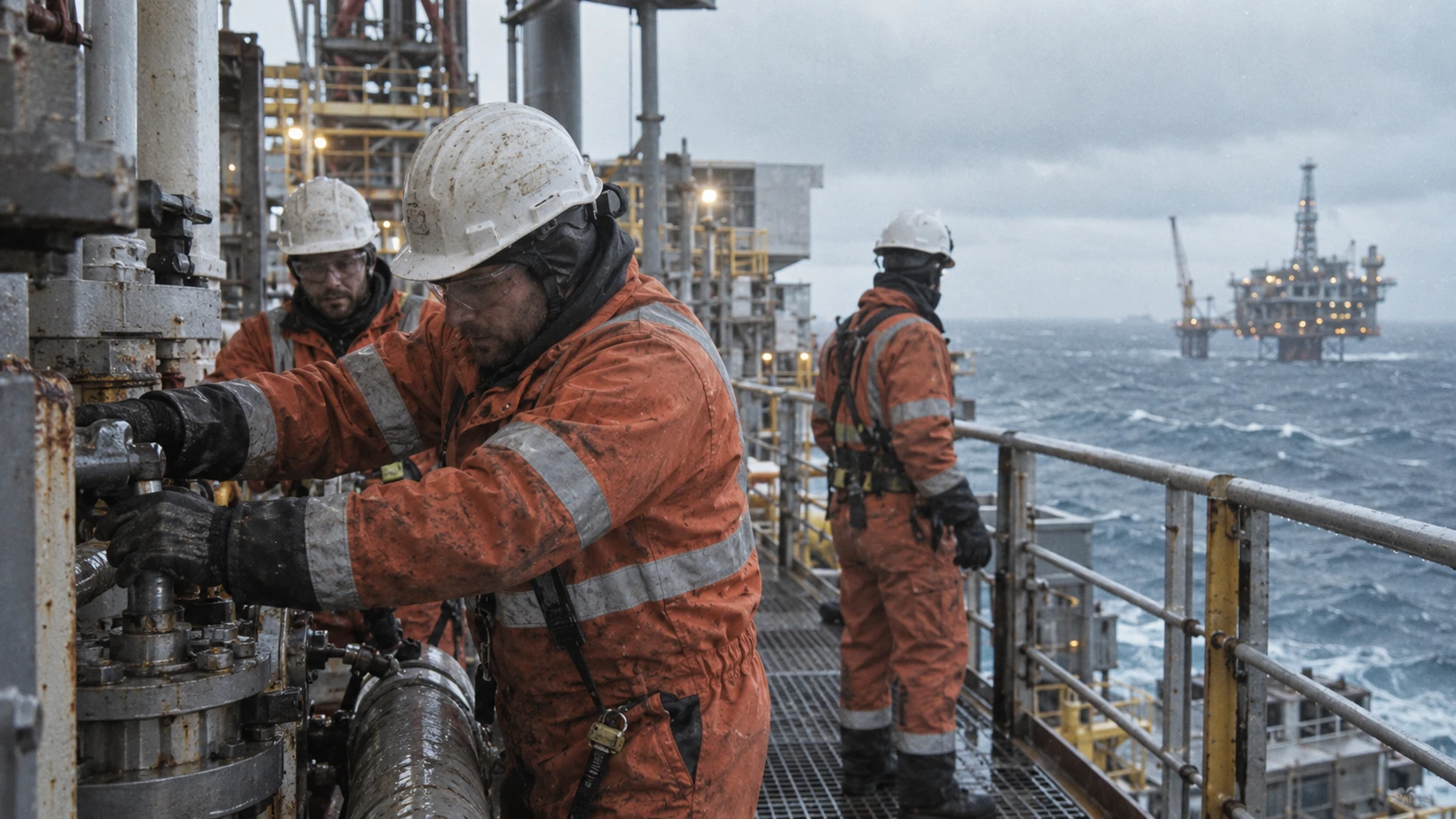 Salaire sur plateforme pétrolière : combien gagner selon le métier