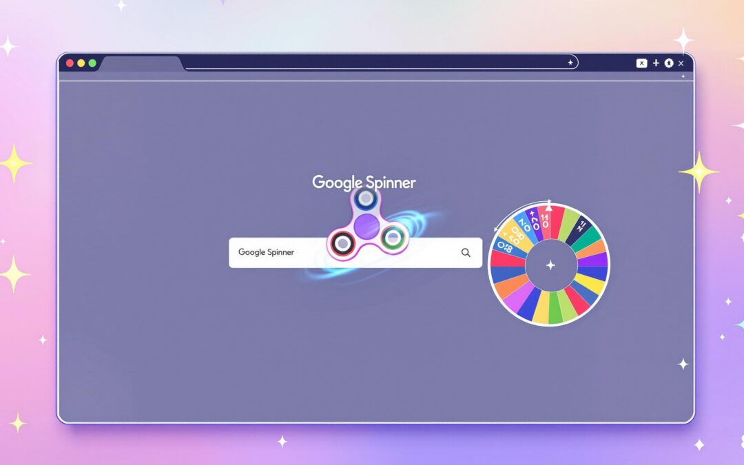 Accès et astuces pour jouer au jeu secret de la toupie Google