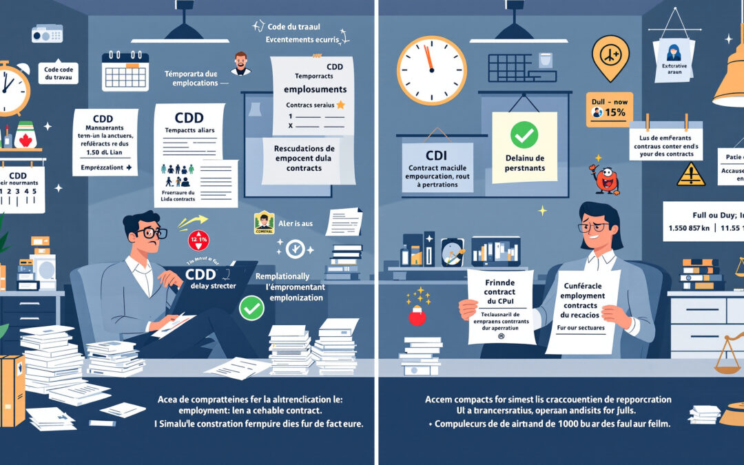 Cdd avant cdi : règles, durées et requalification à connaître