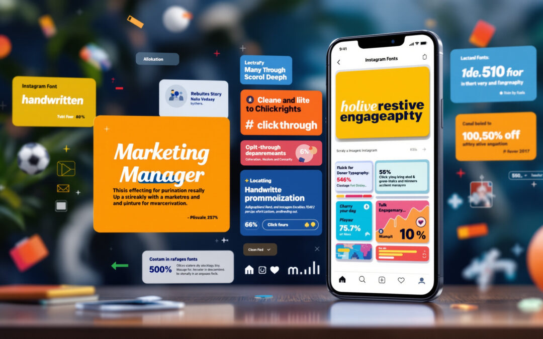 Police d&rsquo;écriture Instagram : boostez votre engagement visuel