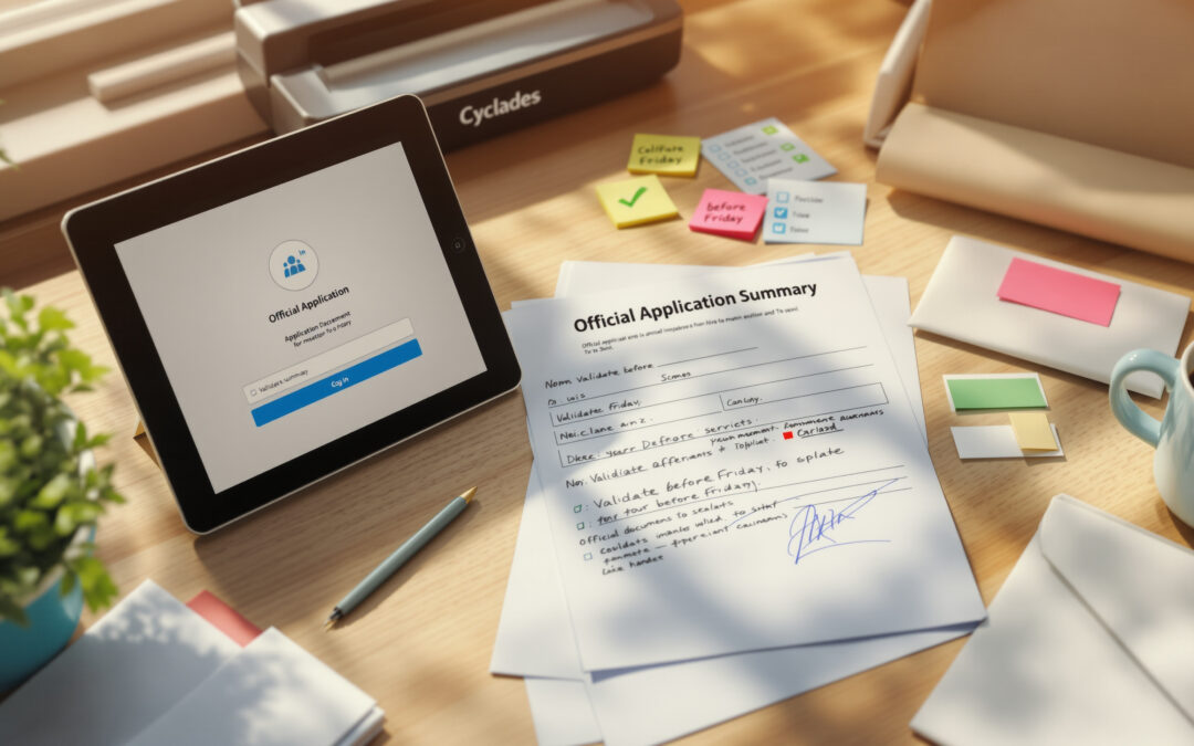 Candidature signée : guide pratique pour une validation réussie des procédures
