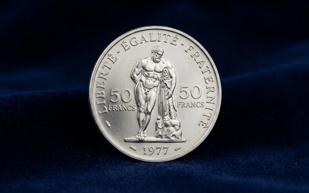 Valeur de la pièce 50 francs Hercule 1977 : estimation et conseils de vente