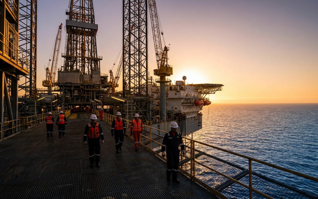 Salaire sur plateforme pétrolière : combien gagner selon le métier