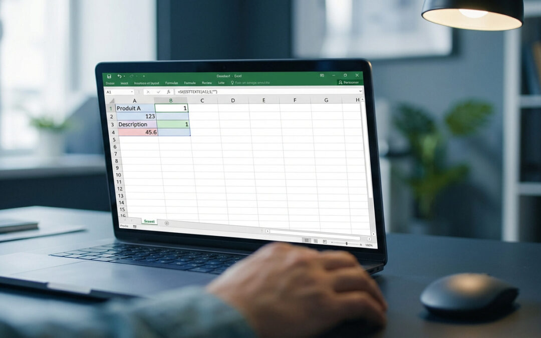Excel contient du texte : comment utiliser SI et ESTTEXTE