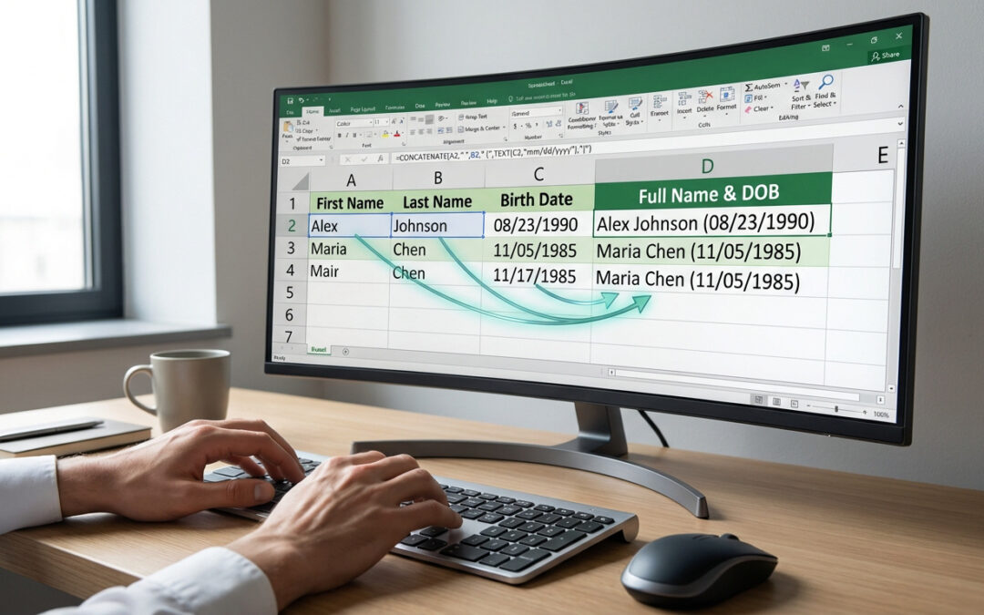 Maîtriser la fonction concatener Excel pour vos données