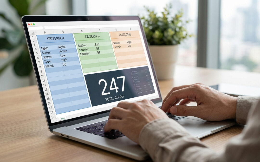 Maîtriser la fonction nb si avec plusieurs critères