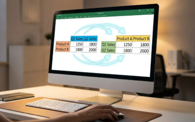 Comment inverser vos lignes et colonnes sur Excel 📊